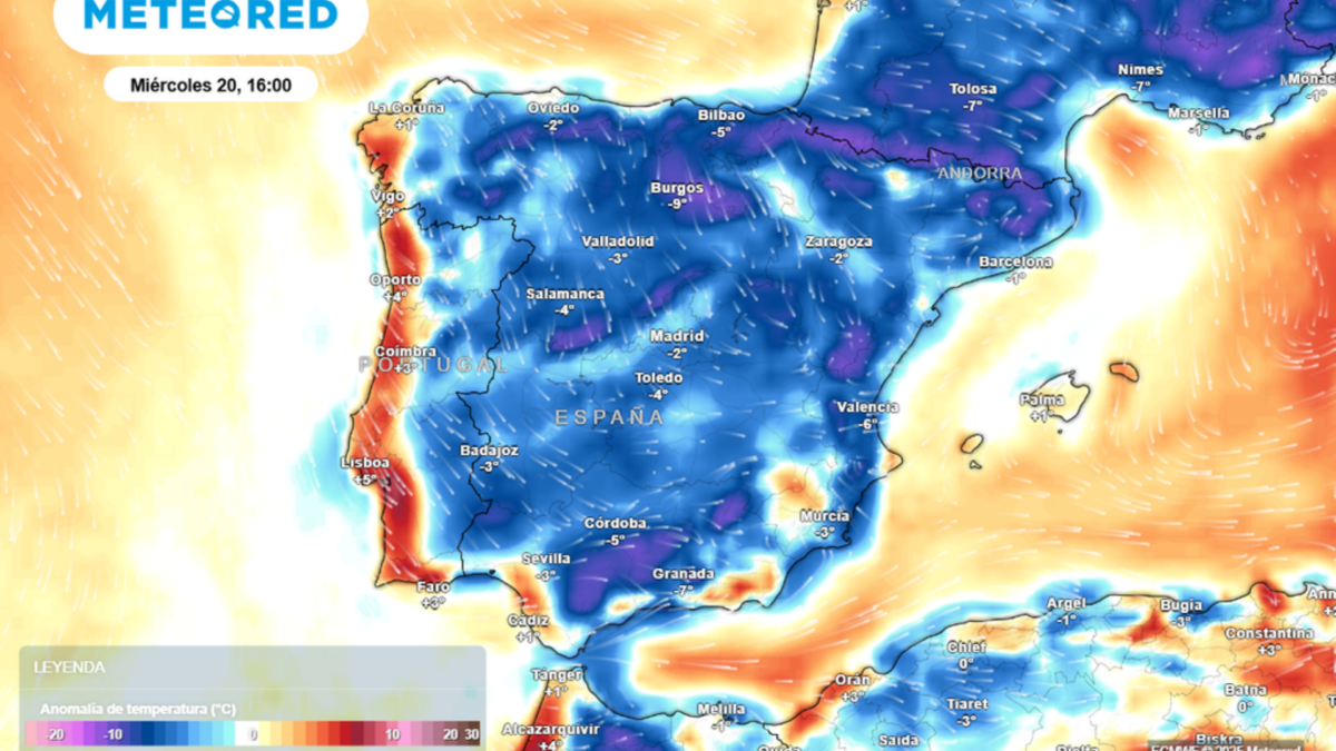 Previsión del tiempo el 20 de agosto de 2025 - Sociedad