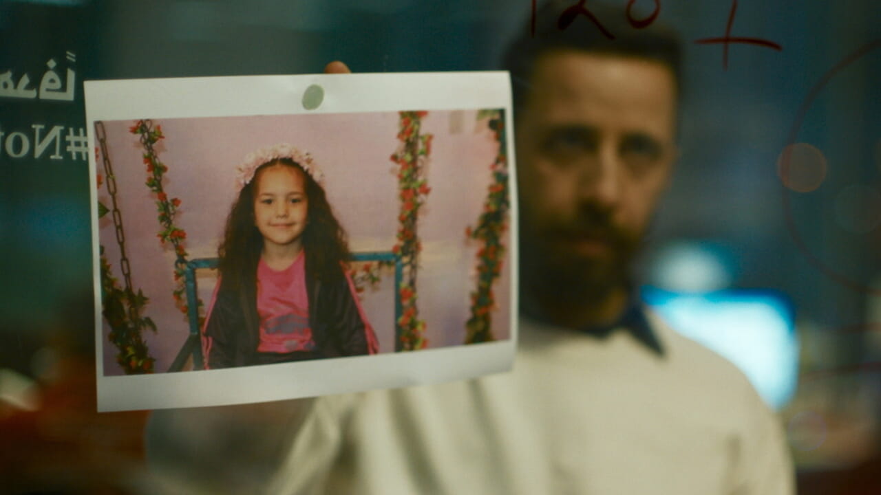 La pequeña Hind Rajab, protagonista de la película de Haouther Ben Hania