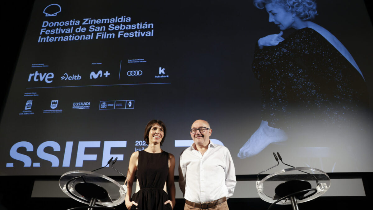 Presentación oficial de la 73 edición del Festival Internacional de Cine de San Sebastián.