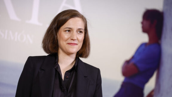 La directora Carla Simón, en la presentación de 'Romería', su nueva película